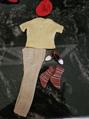 Vintage Ken Casuals #782 Outfit Complete 1961-1963 Mattel Barbie And Ken